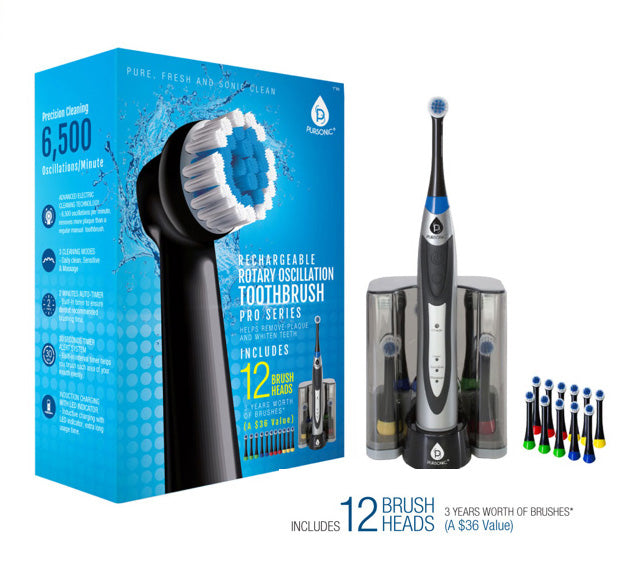 Rechargeable Rotary Oscillating Toothbrush