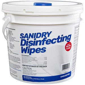 Rosmar® Sanidry® Disinfecting Wipes 300 count, Case of 4 FROM $99.95